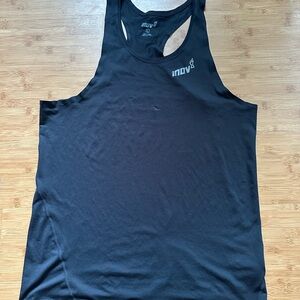 Inov-8 Black Athletic Tank Top Lightweight Racerback